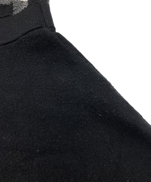 darich（ダーリッチ）Darich (ダーリッチ) ギンガムチェックニットミニワンピース ブラック サイズ:SIZE Freeの古着・服飾アイテム
