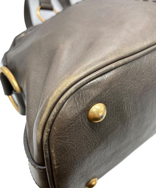 Yves Saint Laurent Rive Gauche（イヴ・サンローラン リヴ・ゴーシュ）Yves Saint Laurent Rive Gauche (イヴ・サンローラン リヴ・ゴーシュ) ミューズ ハンドバッグ ブラウンの古着・服飾アイテム