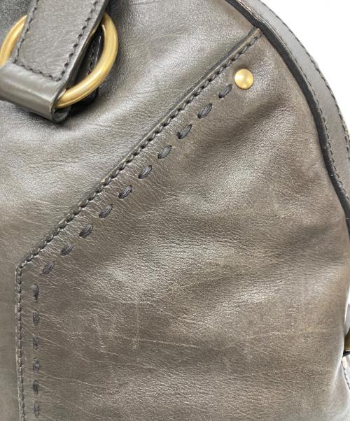 Yves Saint Laurent Rive Gauche（イヴ・サンローラン リヴ・ゴーシュ）Yves Saint Laurent Rive Gauche (イヴ・サンローラン リヴ・ゴーシュ) ミューズ ハンドバッグ ブラウンの古着・服飾アイテム