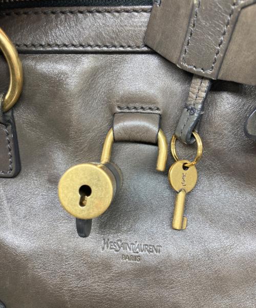 Yves Saint Laurent Rive Gauche（イヴ・サンローラン リヴ・ゴーシュ）Yves Saint Laurent Rive Gauche (イヴ・サンローラン リヴ・ゴーシュ) ミューズ ハンドバッグ ブラウンの古着・服飾アイテム