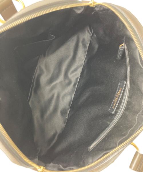 Yves Saint Laurent Rive Gauche（イヴ・サンローラン リヴ・ゴーシュ）Yves Saint Laurent Rive Gauche (イヴ・サンローラン リヴ・ゴーシュ) ミューズ ハンドバッグ ブラウンの古着・服飾アイテム