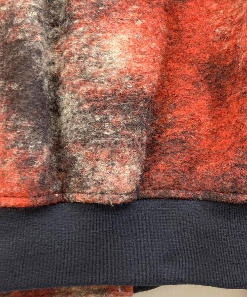 Paul Smith COLLECTION（ポールスミス コレクション）Paul Smith COLLECTION (ポールスミス コレクション) アブストラクトプリント ボンバージャケット レッド サイズ:SIZE Lの古着・服飾アイテム