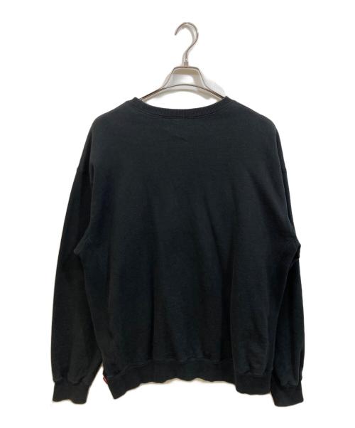 THE BLACK EYE PATCH（ブラックアイパッチ）THE BLACK EYE PATCH (ブラックアイパッチ) ワンポイントスウェット ブラック サイズ:SIZE XLの古着・服飾アイテム