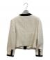 allureville (アルアバイル) スクエアツイードクルージャケット アイボリー サイズ:SIZE 1：17000円