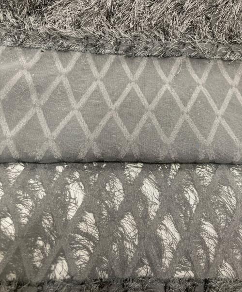 Loulou Willoughby（ルルウィルビー）Loulou Willoughby (ルルウィルビー) アーガイルカットジャガードスカート ブラック サイズ:SIZE 2の古着・服飾アイテム