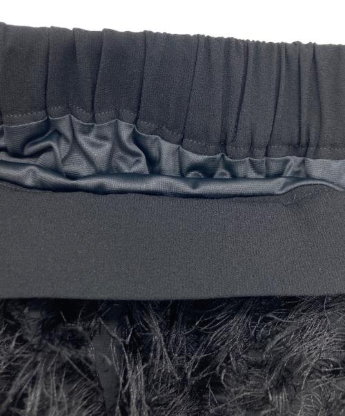 Loulou Willoughby（ルルウィルビー）Loulou Willoughby (ルルウィルビー) アーガイルカットジャガードスカート ブラック サイズ:SIZE 2の古着・服飾アイテム