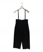 allurevilleアルアバイル）の古着「ハイウエストサロペットパンツ」｜ブラック