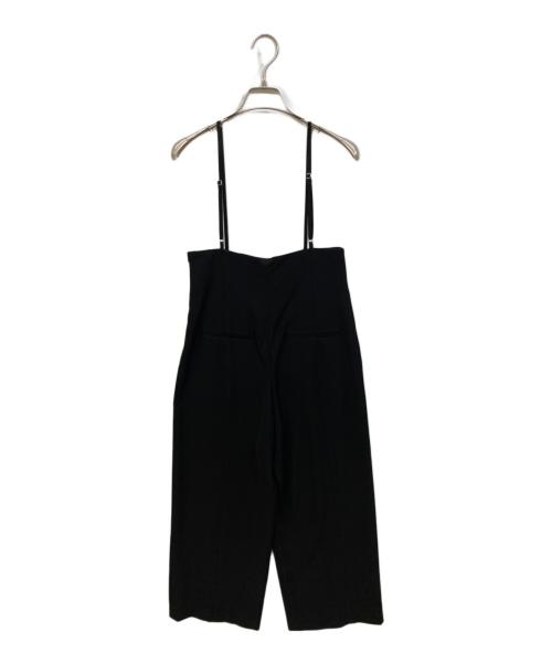 allureville（アルアバイル）allureville (アルアバイル) ハイウエストサロペットパンツ ブラック サイズ:SIZE 2の古着・服飾アイテム