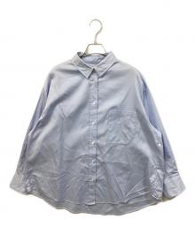 Plage（プラージュ）の古着「les Tendre ox loose シャツ」｜スカイブルー