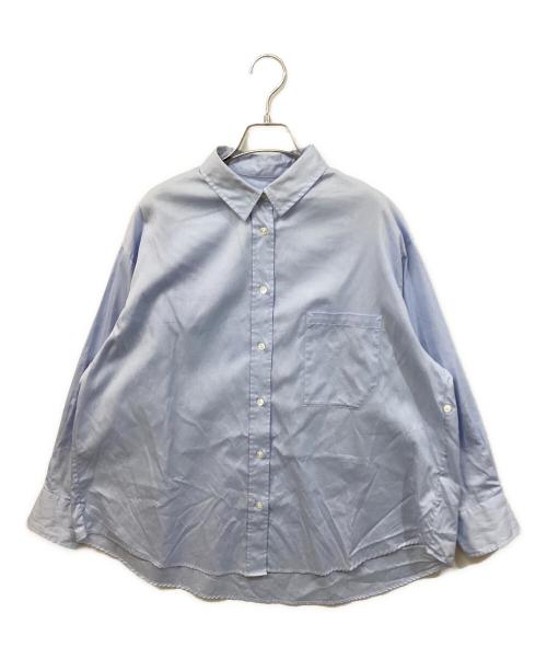 Plage（プラージュ）Plage (プラージュ) les Tendre ox loose シャツ スカイブルー サイズ:Freeの古着・服飾アイテム