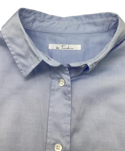 Plage（プラージュ）Plage (プラージュ) les Tendre ox loose シャツ スカイブルー サイズ:Freeの古着・服飾アイテム