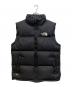 THE NORTH FACE（ザ ノース フェイス）の古着「ヌプシベスト」｜ブラック