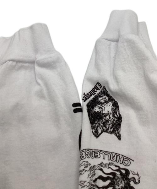 CHALLENGER（チャレンジャー）CHALLENGER (チャレンジャー) ロングスリーブTシャツ ホワイト サイズ:SIZE Sの古着・服飾アイテム