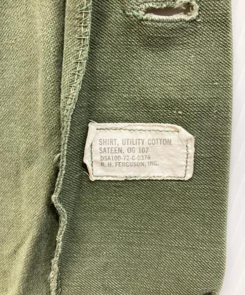 US ARMY（ユーエスアーミー）US ARMY (ユーエスアーミー) ユーティリティーシャツ カーキ サイズ:実寸をご確認くださいの古着・服飾アイテム