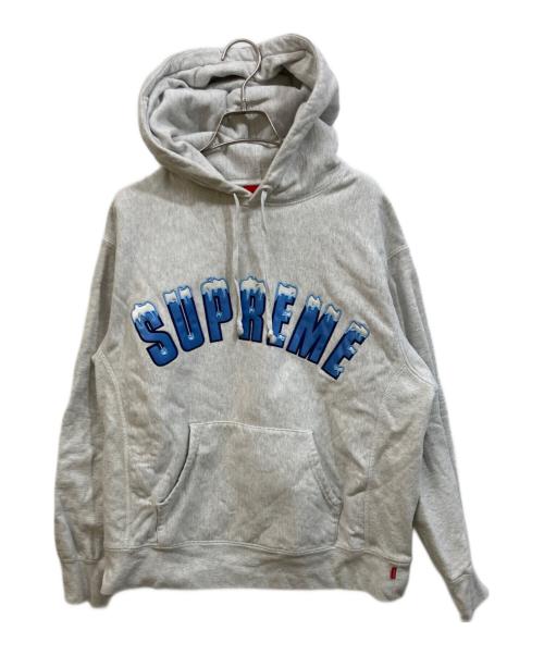 SUPREME（シュプリーム）SUPREME (シュプリーム) Icy Arc Hooded Sweatshirt グレー サイズ:SIZE Sの古着・服飾アイテム