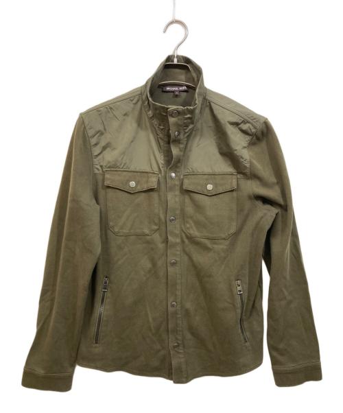 MICHAEL KORS（マイケル・コース）MICHAEL KORS (マイケル・コース) Ponte Field Jacket カーキ サイズ:	SIZE Mの古着・服飾アイテム