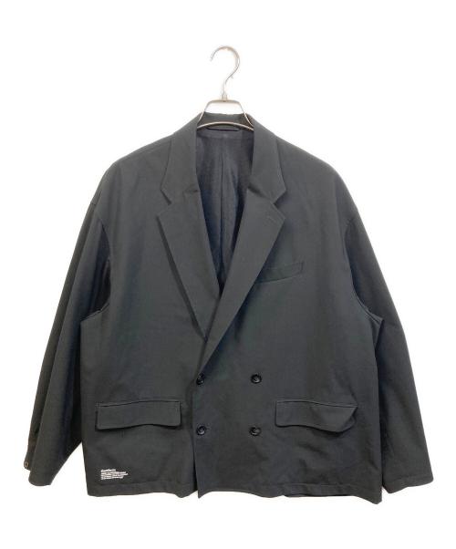 FreshService（フレッシュサービス）FreshService (フレッシュサービス) WOOLY CLOTH DOUBLE JACKET ブラック サイズ:Mの古着・服飾アイテム