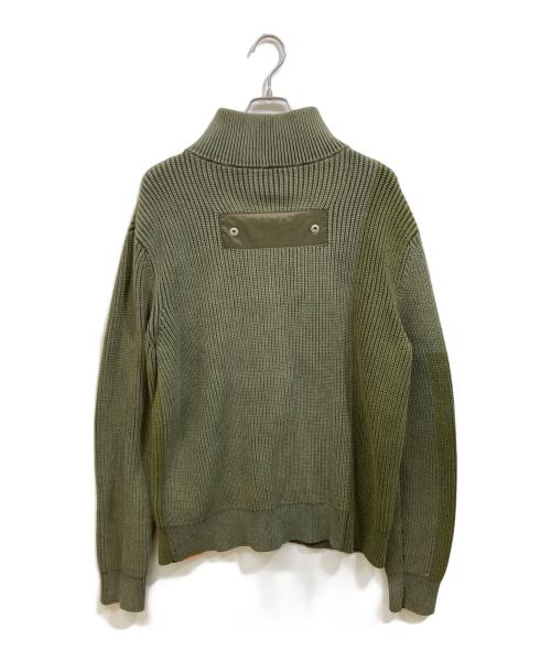 DIESEL（ディーゼル）DIESEL (ディーゼル) ドライバーズニット カーキ サイズ:SIZE XLの古着・服飾アイテム