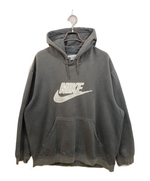 NIKE（ナイキ）NIKE (ナイキ) 00sプルオーバーパーカー グレー サイズ:	SIZE XXLの古着・服飾アイテム
