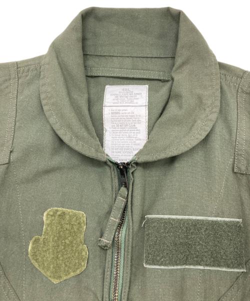 USAF（ユーエスエアフォース）USAF (ユーエスエアフォース) フライヤーズ・カバーオール カーキ サイズ:	SIZE 48Lの古着・服飾アイテム