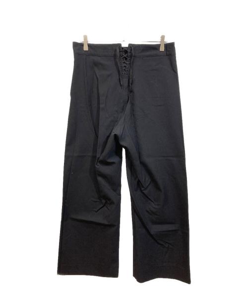 U'S NAVY（アメリカ海軍）U'S NAVY (ユーエスネイビー) セーラーパンツ ブラック サイズ:32の古着・服飾アイテム