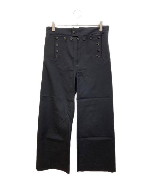 U'S NAVY（アメリカ海軍）U'S NAVY (ユーエスネイビー) セーラーパンツ ブラック サイズ:32の古着・服飾アイテム