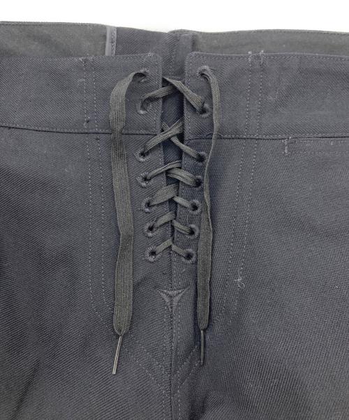 U'S NAVY（アメリカ海軍）U'S NAVY (ユーエスネイビー) セーラーパンツ ブラック サイズ:32の古着・服飾アイテム