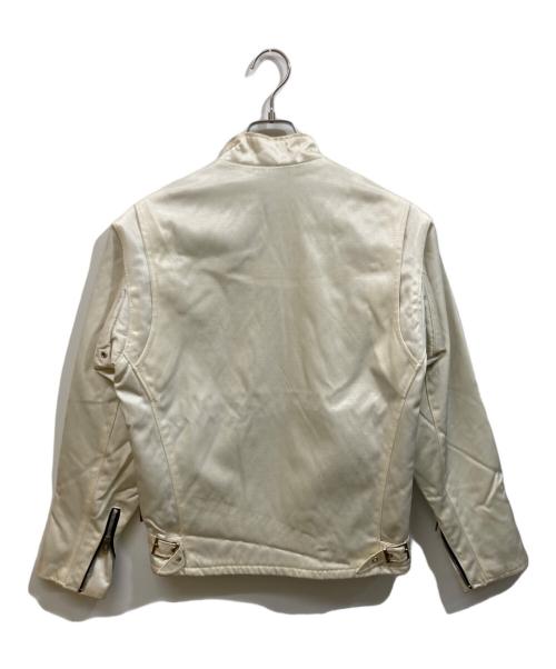 Schott（ショット）Schott (ショット) バイカージャケット ホワイト サイズ:SIZE Sの古着・服飾アイテム