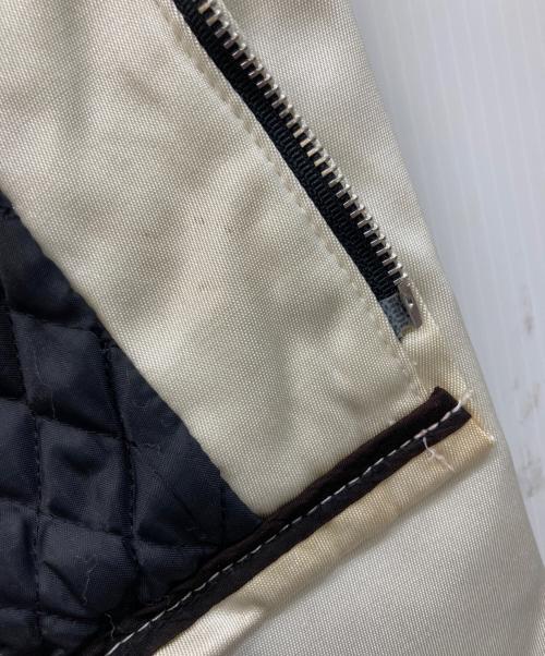 Schott（ショット）Schott (ショット) バイカージャケット ホワイト サイズ:SIZE Sの古着・服飾アイテム