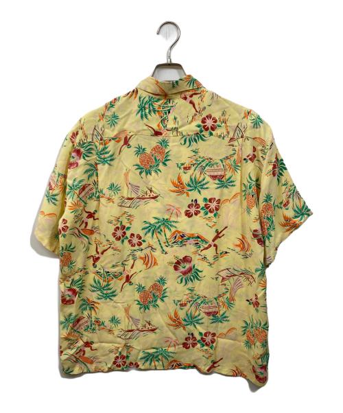 Sun Surf（サンサーフ）Sun Surf (サンサーフ) RAYON HAWAIIAN SHIRT “HALEKULANI” イエロー サイズ:XLの古着・服飾アイテム