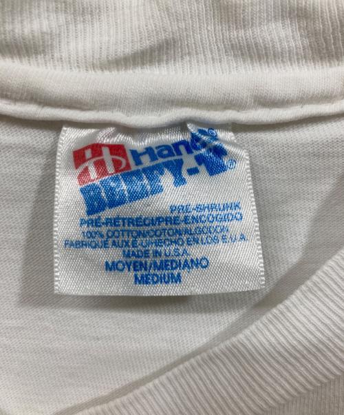 Hanes（ヘインズ）Hanes (ヘインズ) 半袖Tシャツ ホワイト サイズ:Mの古着・服飾アイテム