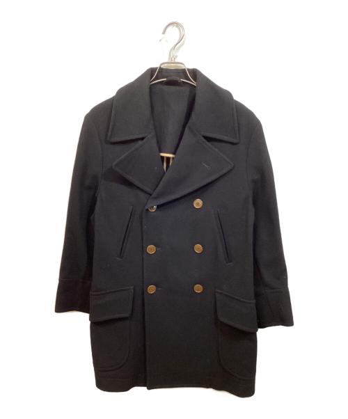 Vivienne Westwood man（ヴィヴィアン ウェストウッド マン）Vivienne Westwood man (ヴィヴィアン ウェストウッド マン) カシミヤ混Pコート ブラック サイズ:50の古着・服飾アイテム