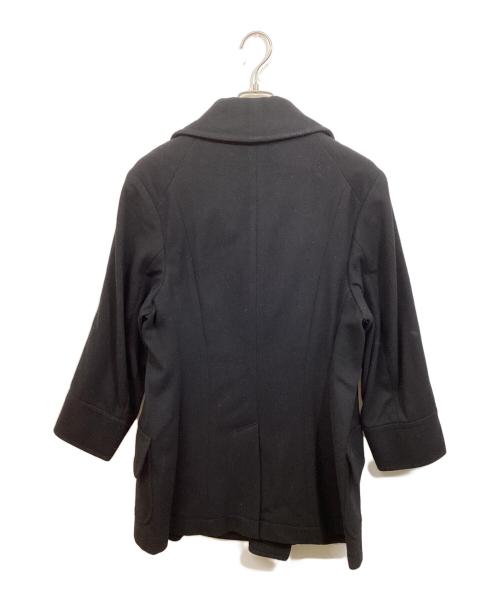 Vivienne Westwood man（ヴィヴィアン ウェストウッド マン）Vivienne Westwood man (ヴィヴィアン ウェストウッド マン) カシミヤ混Pコート ブラック サイズ:50の古着・服飾アイテム