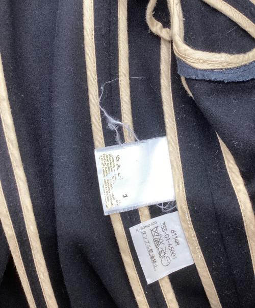 Vivienne Westwood man（ヴィヴィアン ウェストウッド マン）Vivienne Westwood man (ヴィヴィアン ウェストウッド マン) カシミヤ混Pコート ブラック サイズ:50の古着・服飾アイテム