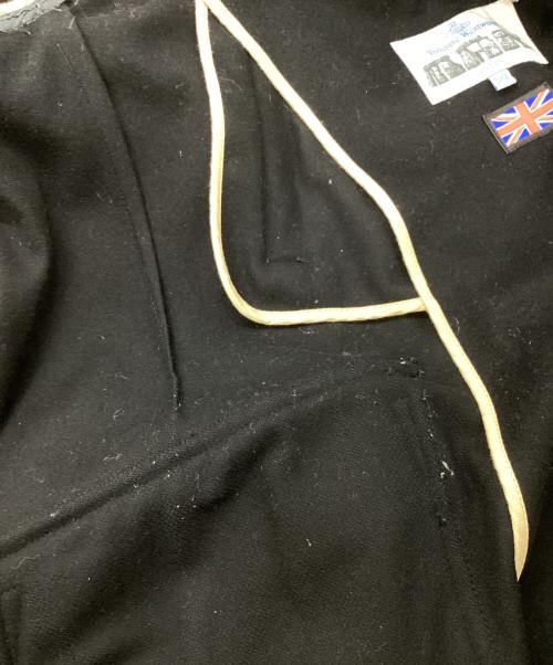 Vivienne Westwood man（ヴィヴィアン ウェストウッド マン）Vivienne Westwood man (ヴィヴィアン ウェストウッド マン) カシミヤ混Pコート ブラック サイズ:50の古着・服飾アイテム