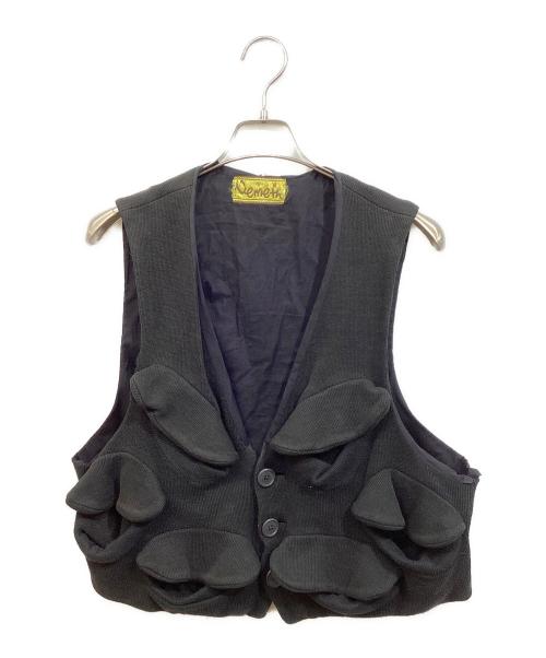 NEMETH（ネメス）NEMETH (ネメス) Six Pocket Vest /６つポケットベスト ブラック サイズ:freeの古着・服飾アイテム