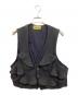 NEMETH（ネメス）の古着「Six Pocket Vest /６つポケットベスト」｜ブラック