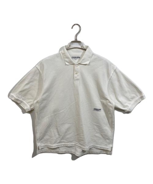 CAHLUMN（カウラム）CAHLUMN (カウラム) ポロシャツ ホワイト サイズ:SIZE Mの古着・服飾アイテム