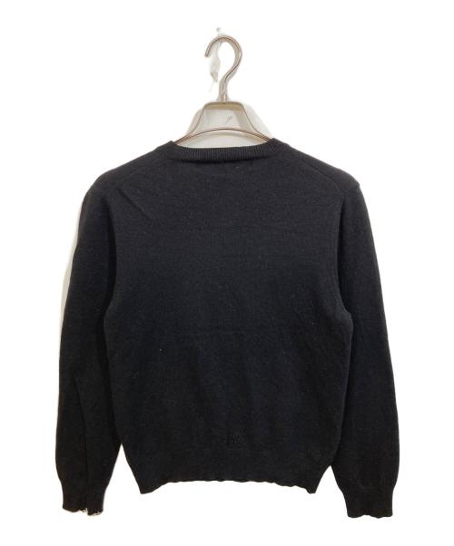 PLAY COMME des GARCONS（プレイコムデギャルソン）PLAY COMME des GARCONS (プレイコムデギャルソン) Vネックニット ブラック サイズ:Sの古着・服飾アイテム