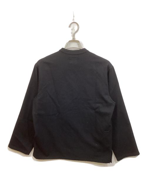 ALMOSTBLACK（オールモストブラック）ALMOSTBLACK (オールモストブラック) ウールシャツ ブラック サイズ:1の古着・服飾アイテム