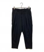 ATTACHMENTアタッチメント）の古着「ソリビアツイル2タックワイドジョッパーズパンツ」｜ブラック