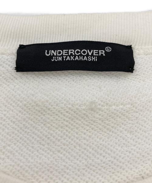 UNDERCOVER（アンダーカバー）UNDERCOVER (アンダーカバー) クルーネックスウェット ホワイト サイズ:5の古着・服飾アイテム