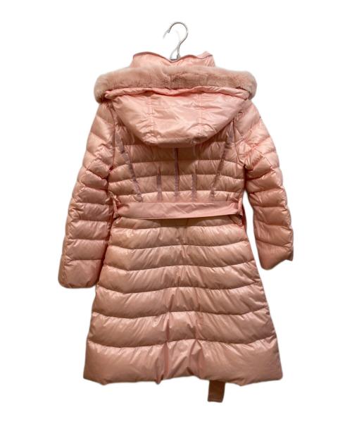 M'S GRACY（エムズグレイシー）M'S GRACY (エムズグレイシー) ロングダウンコート ピンク サイズ:SIZE 38の古着・服飾アイテム