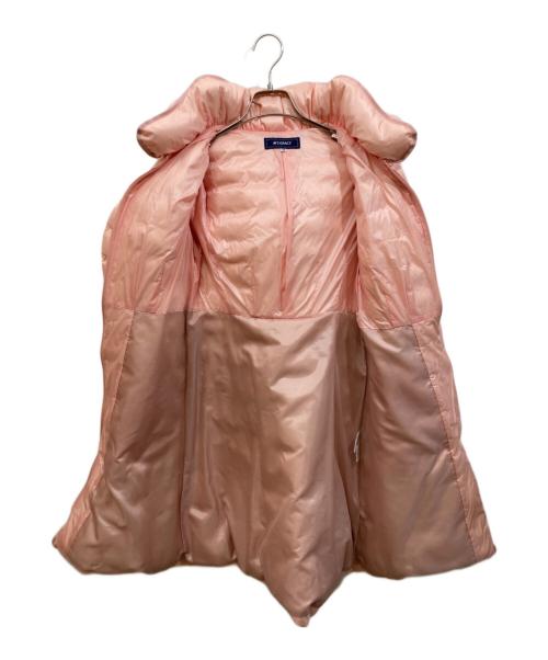 M'S GRACY（エムズグレイシー）M'S GRACY (エムズグレイシー) ロングダウンコート ピンク サイズ:SIZE 38の古着・服飾アイテム