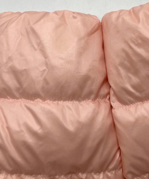 M'S GRACY（エムズグレイシー）M'S GRACY (エムズグレイシー) ロングダウンコート ピンク サイズ:SIZE 38の古着・服飾アイテム