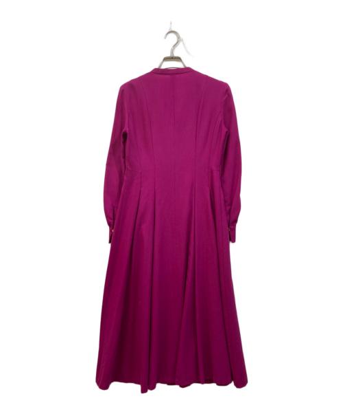 ANAYI（アナイ）ANAYI (アナイ) ソフトアムンゼンタックフレア ワンピース パープル サイズ:SIZE 36の古着・服飾アイテム