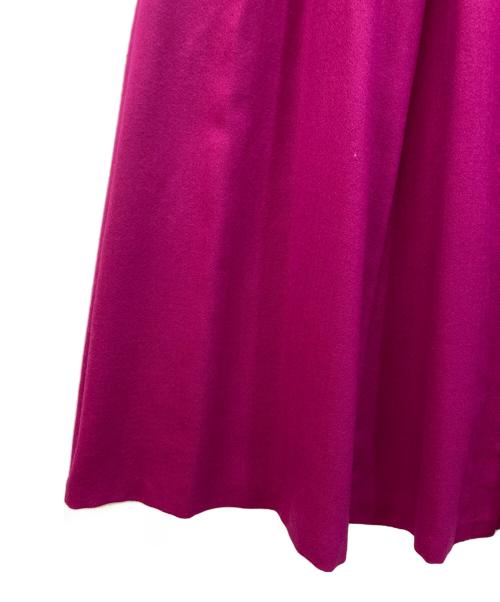 ANAYI（アナイ）ANAYI (アナイ) ソフトアムンゼンタックフレア ワンピース パープル サイズ:SIZE 36の古着・服飾アイテム