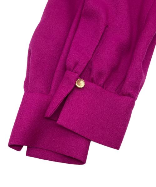 ANAYI（アナイ）ANAYI (アナイ) ソフトアムンゼンタックフレア ワンピース パープル サイズ:SIZE 36の古着・服飾アイテム