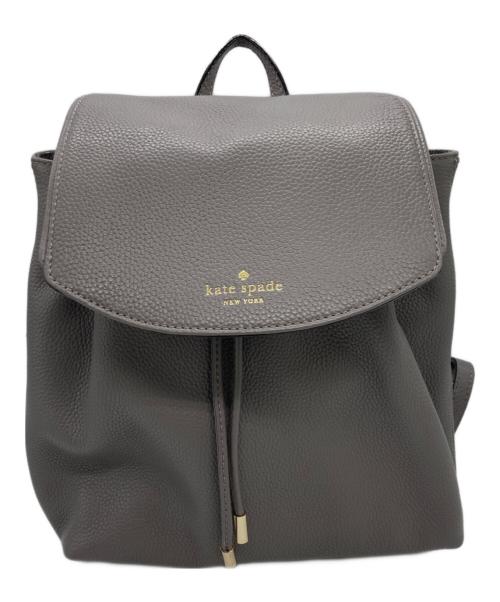 Kate Spade（ケイトスペード）Kate Spade (ケイトスペード) 巾着型リュック グレーの古着・服飾アイテム