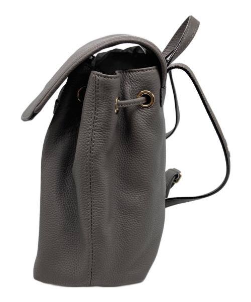 Kate Spade（ケイトスペード）Kate Spade (ケイトスペード) 巾着型リュック グレーの古着・服飾アイテム